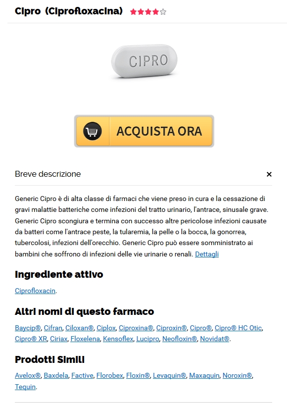 Acquistare Cipro 500 mg online